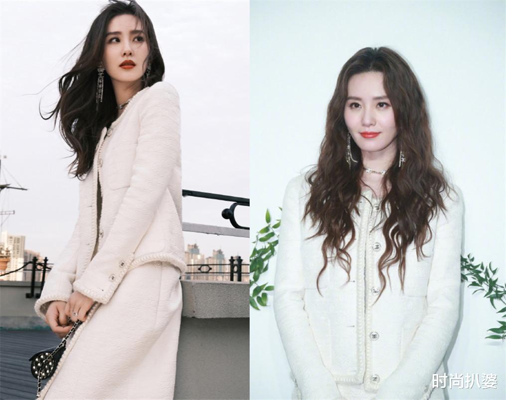 秦岚|活动穿搭，热巴身材骨感网友劝增肥，景甜一身黑再现司藤同款冷脸