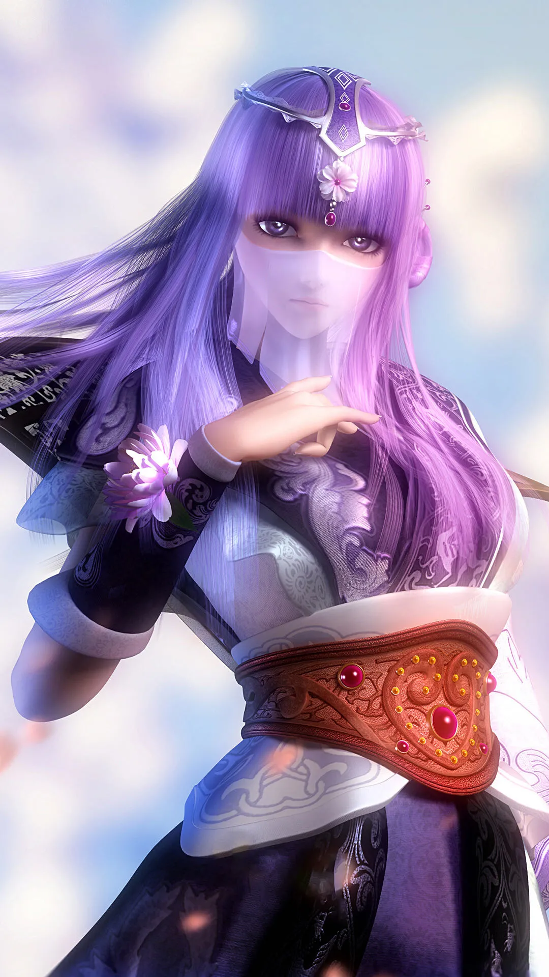 少司命|国漫紫衣女神壁纸部分合集 | 奉眠、紫女、少司命，你还想到谁？