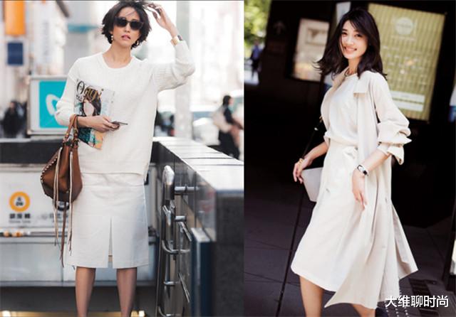大维聊时尚|穿来穿去还是白色最经典，除了单件穿搭，全身白色会更上档次
