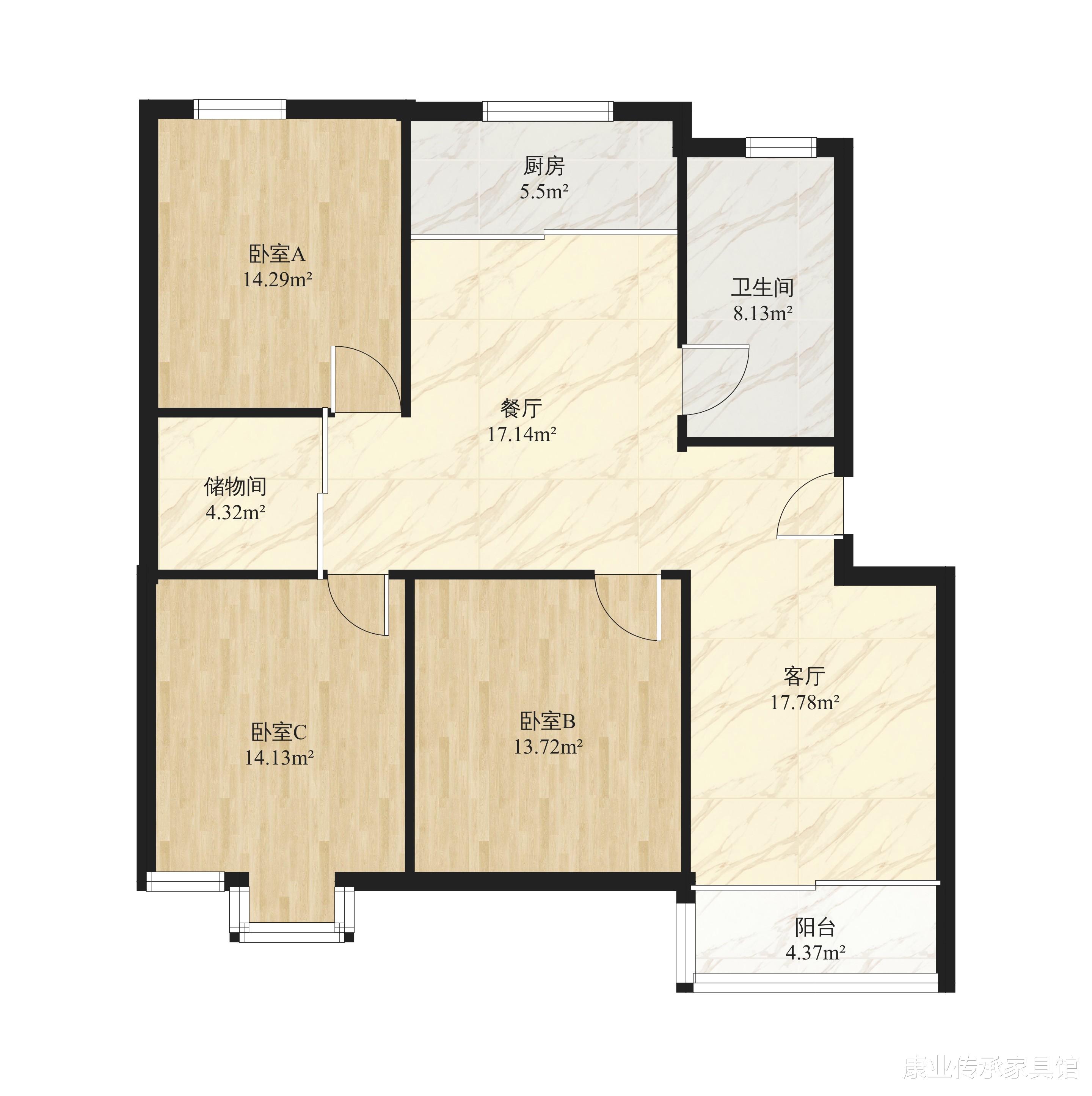 新中式风格装修案例,不拘一格的禅风意境