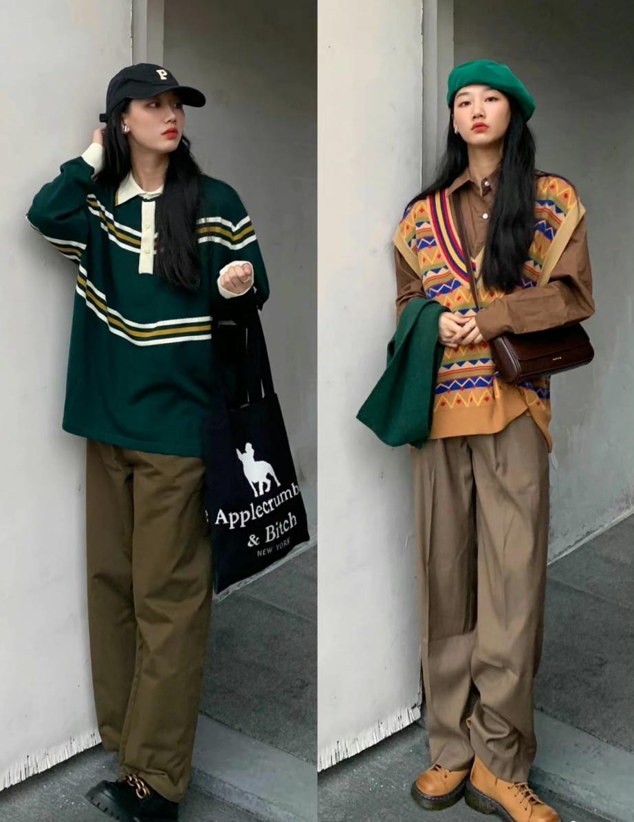 江南小蚂蚁 日常随性穿搭,个性ins风随你挑,整个秋冬穿搭不用愁