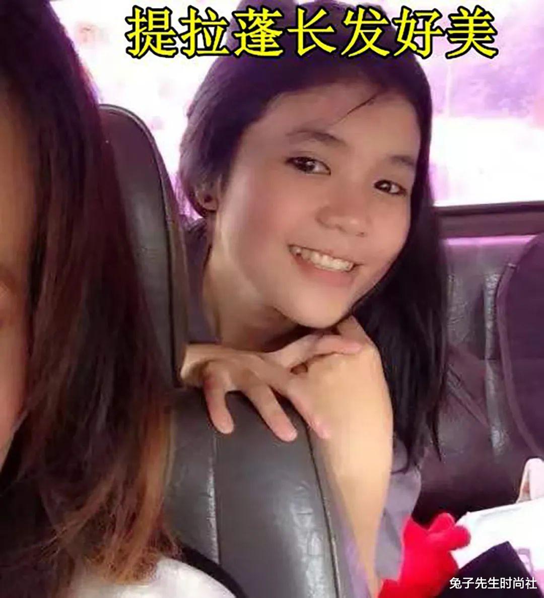 诗妮娜|20岁提拉蓬走贵妃“老路”，蓄长发在车内拍照，稚嫩面庞取悦泰王