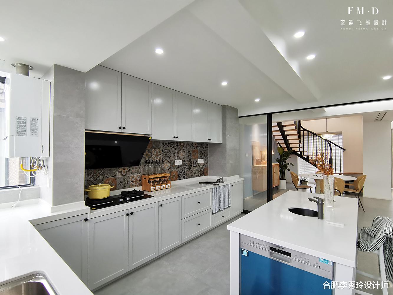 操作顺手又容易打理,12㎡6个细节设计,称为满分厨房也不过分