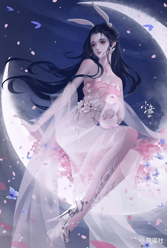 小舞|《斗罗大陆》官博评论区成小舞秀场，白衣惊艳，粉衣温柔