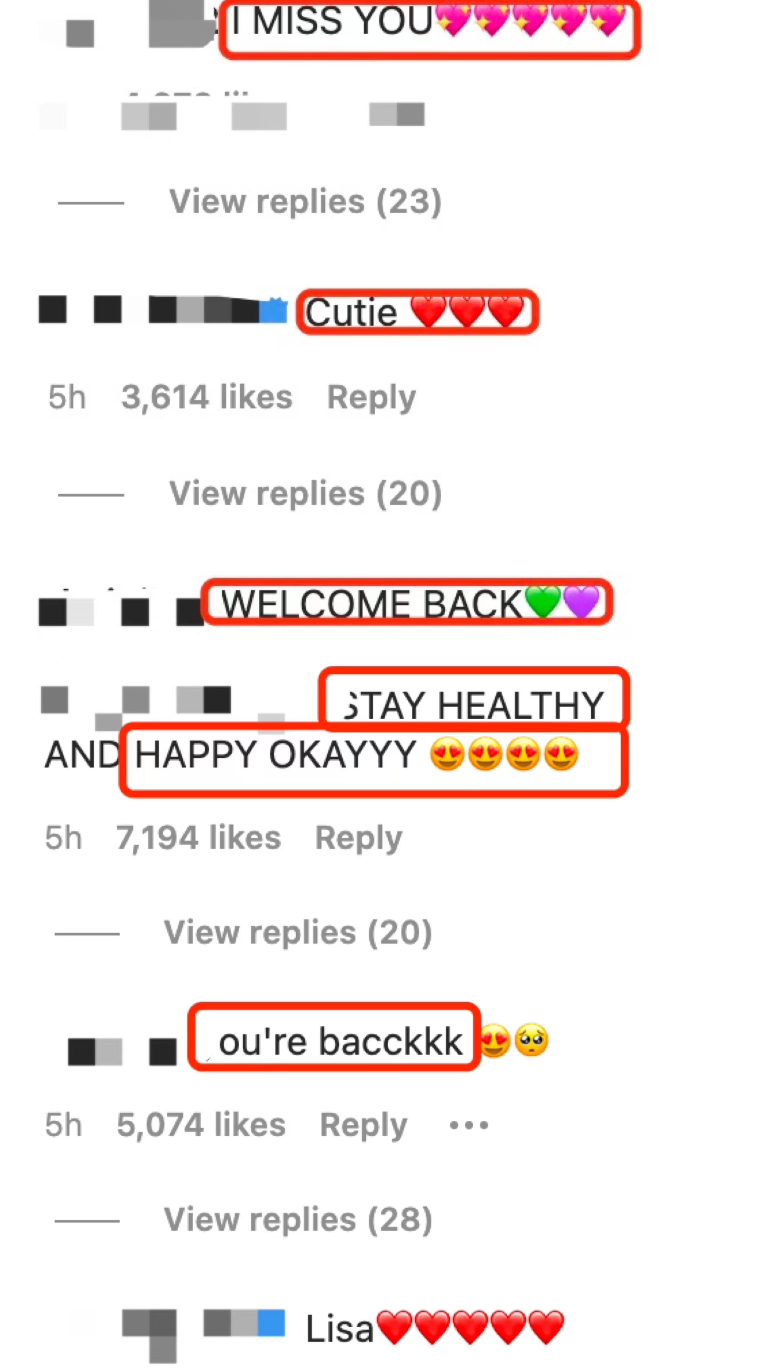 lisa Lisa宣布康复后首现身!面色红润气色极佳,室外拍照露腰间白皙皮肤