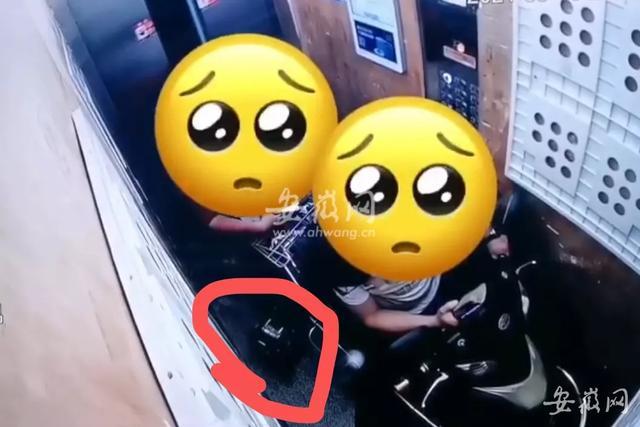 阜陽那些事 合肥一小區電梯內電動車電池爆燃！兩業主驚險逃生