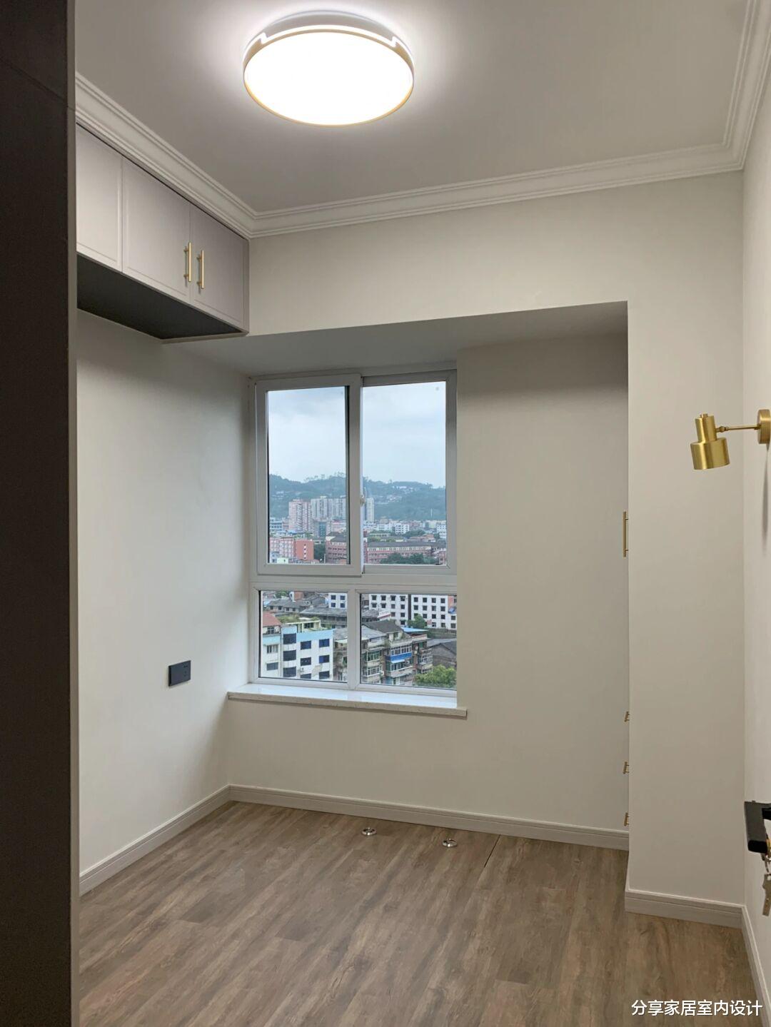 分享家居室内设计|跟风装修全屋选择灰色调,打扫干净还没家具看着很喜欢,很满意!