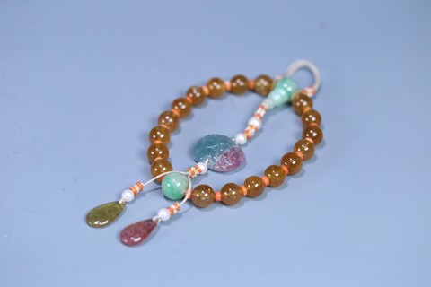 碧玺|海外回流 和田玉108念珠