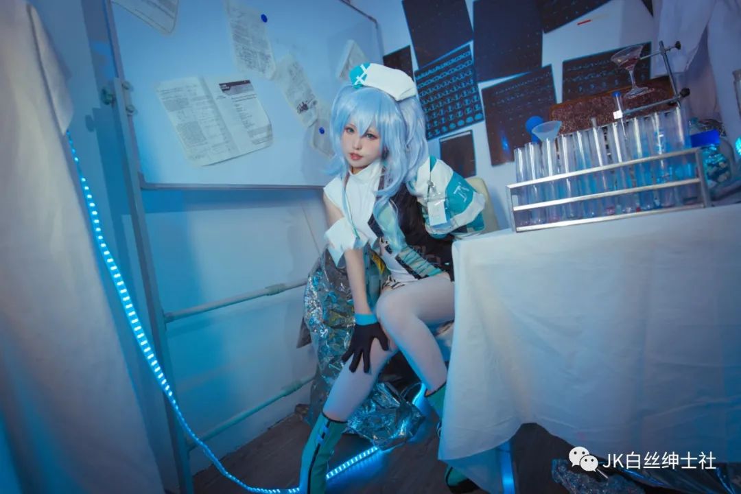 |cos：云图计划芙洛伦cos正片@茶狐狐