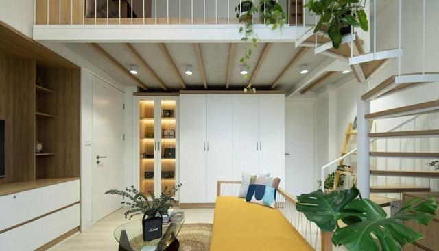 85后买下36㎡公寓，不指望升值只是自住，改造后变2层住宅，真好