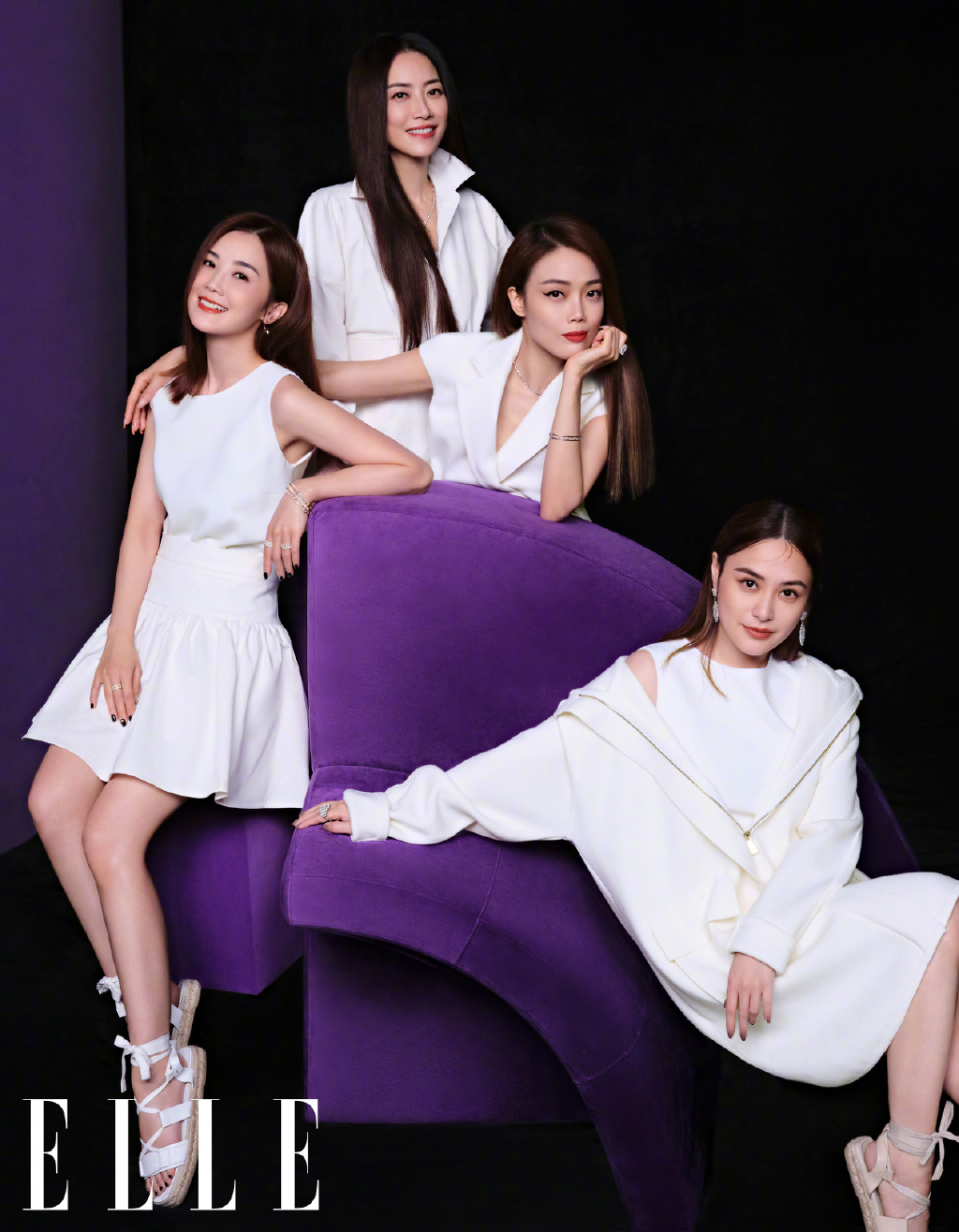 容祖儿|容祖儿Twins霍汶希拍大片，优雅自信从容，大湾区四姐妹友谊尽显