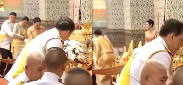 |诗妮娜罕晒“三口”照，提帮功变成大男孩，玛哈穿情侣装显得年轻