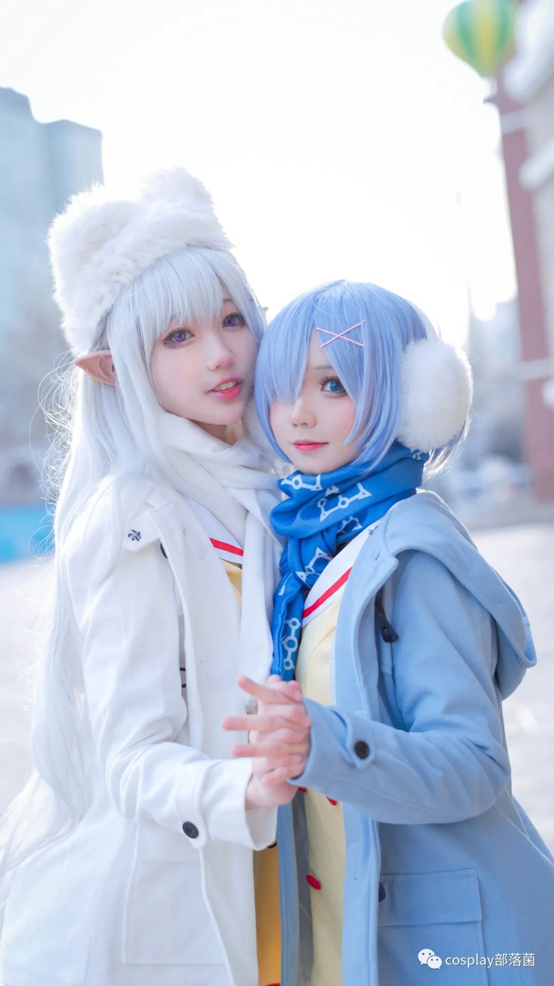 蕾姆|cos：蕾姆和艾米莉亚cos正片