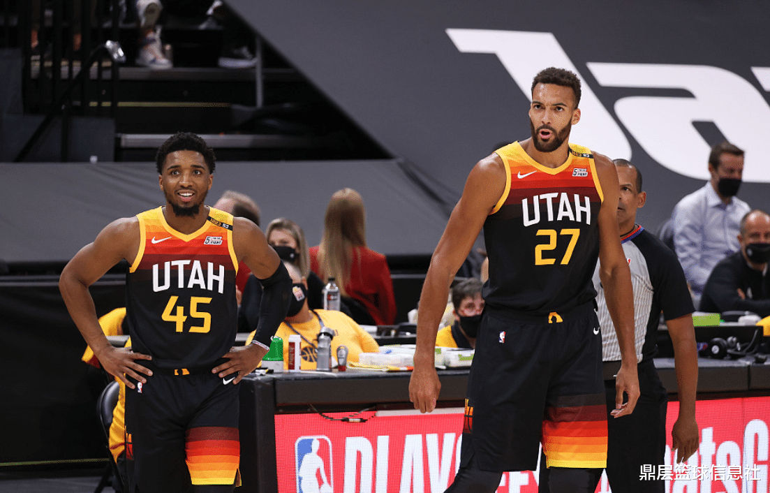 爵士队|狂飙17记3分，西部第1投疯了！米切尔45+5捶胸怒吼，乔治17中4