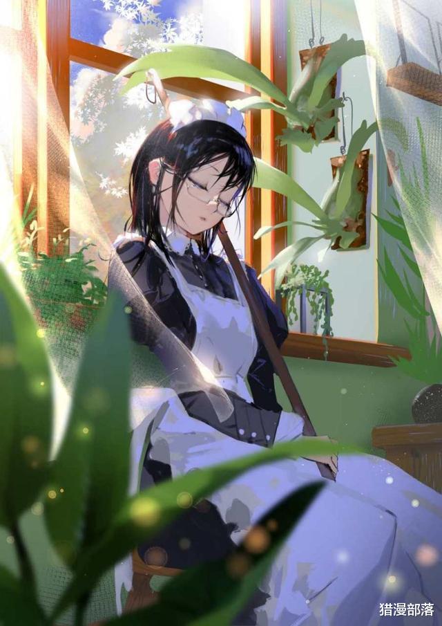 尾兽|最近我家来了位女仆，经常摸鱼不干活，咋办哩？插画特辑「女仆」