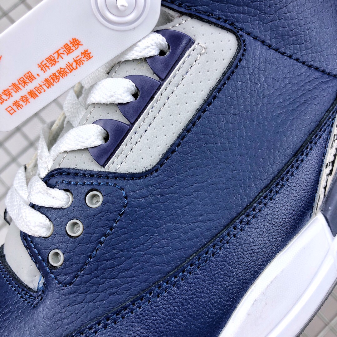 莆田鞋匠|Air Jordan 3 “Midnight Navy”午夜蓝
