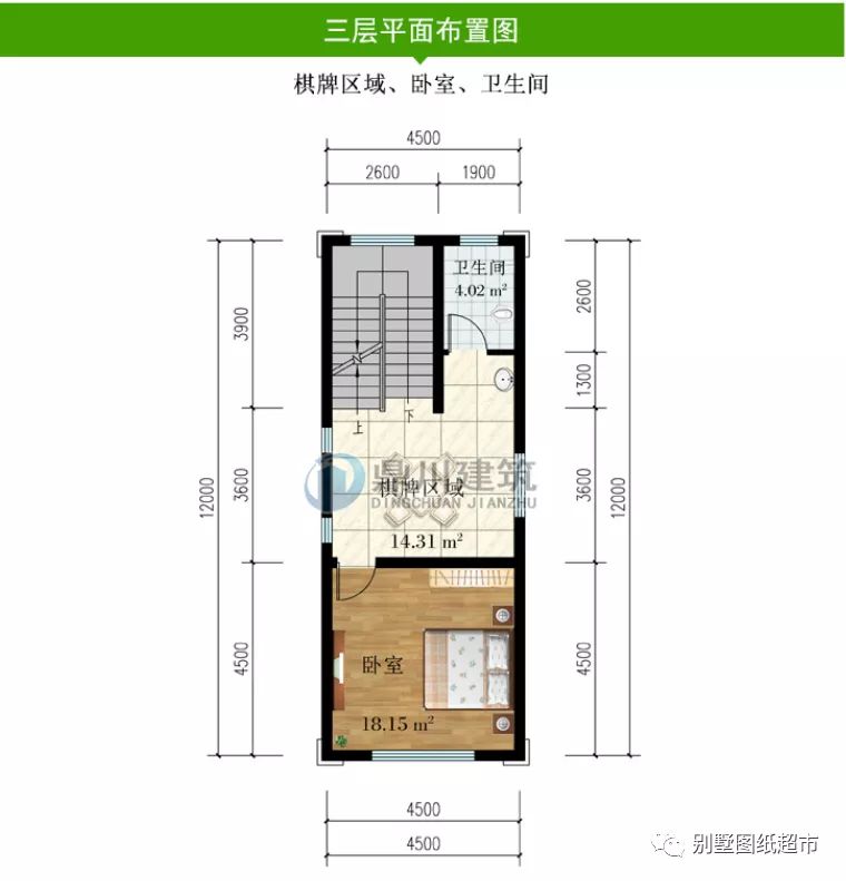 超小开间面宽最小仅4.5米，6款农村别墅，小户型也有大幸福