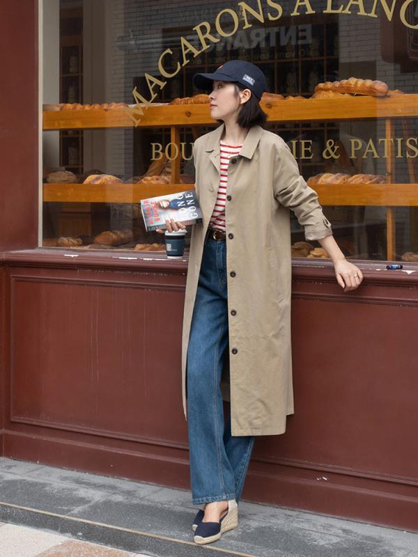 何有强|30岁到40岁怎么穿才减龄洋气？条纹衫搭配牛仔裤简约大气，超好看