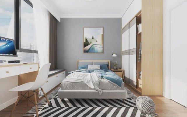 |拒绝平淡要仙气,看这个106平如何变身小清新北欧宅