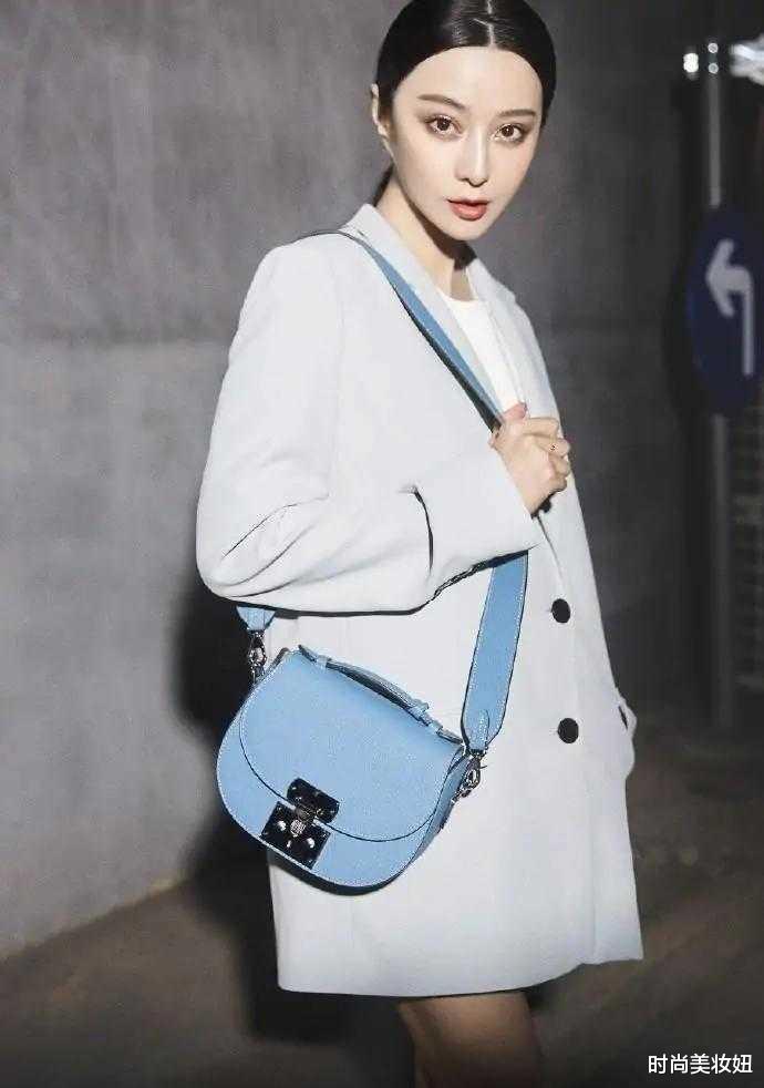 西装|范冰冰复出仍没戏拍，光腿穿西装凹造型真养眼，漂亮是无可否认