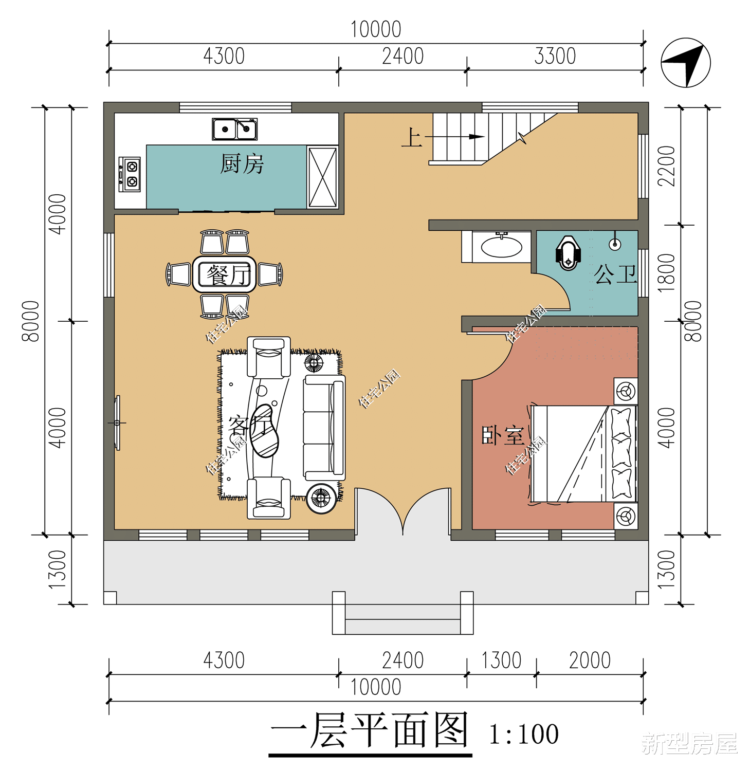 终于找到20万就能建好的农村别墅图纸,要建房的朋友赶紧收藏