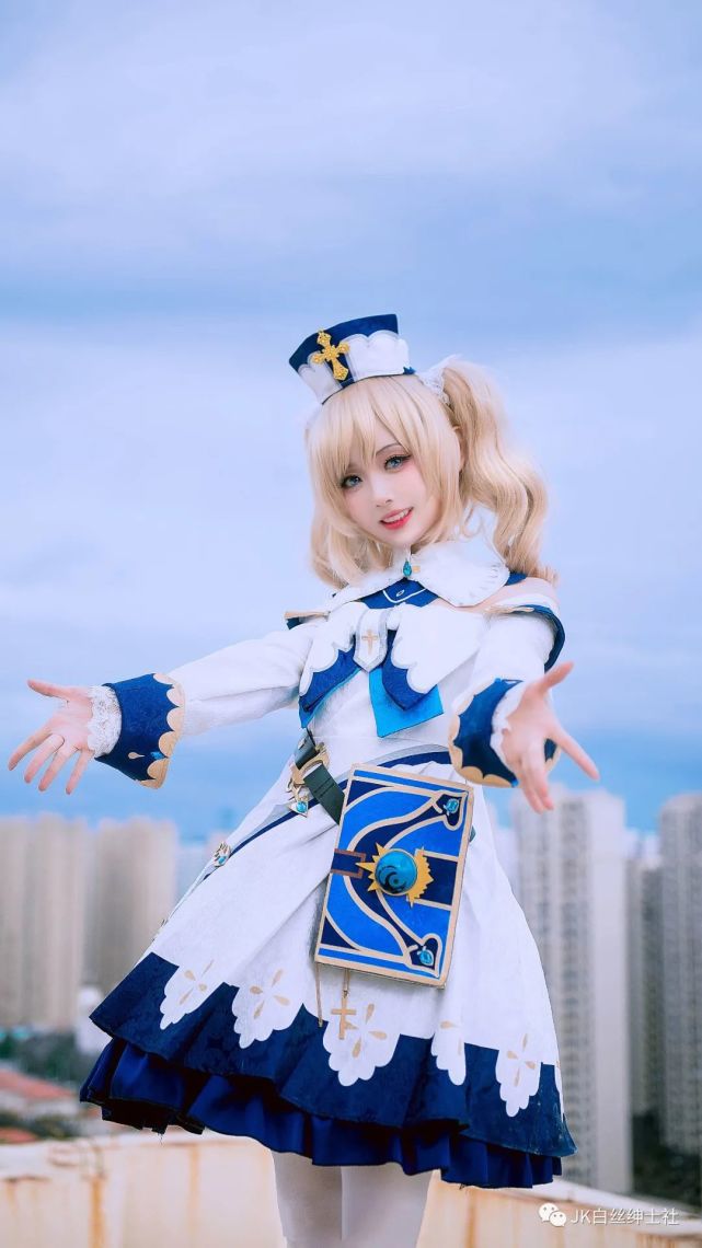 芭芭拉|cos：原神芭芭拉cos正片@懵琦，真的好甜