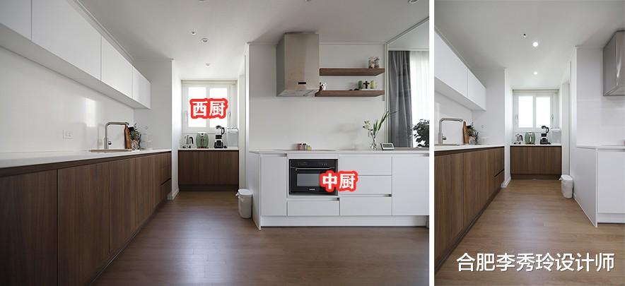 餐厨一体,还得是“T”型黄金布局,集齐6个功能区,动线距离最短