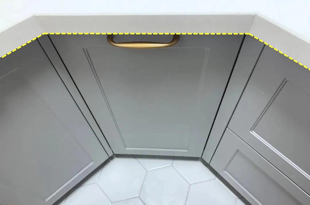 |可别说我没告诉你们，家里这些转角，直角改成钻石型更实用！