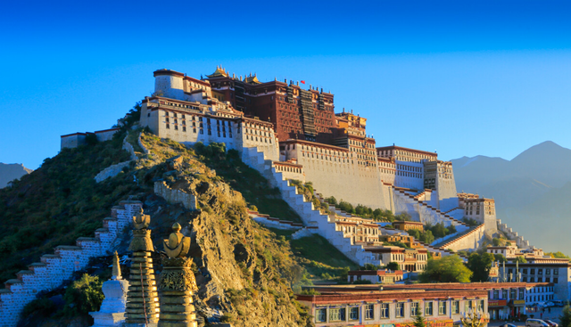 家中大小宝|世界上海拔最高的古代宫堡建筑群,5A级景区,还是人民币背面图案