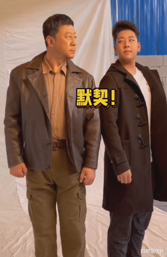 鞠婧祎|郭涛获儿子剧组探班!14岁石头身高超过180,五官长开越来越帅气