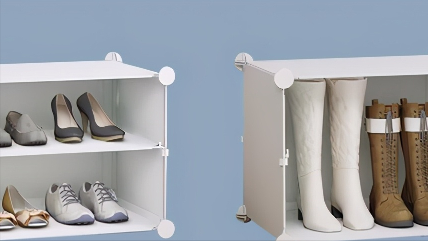 去小姨家参观,发现鞋子还能这样收纳,门口干净整洁,太先进了!