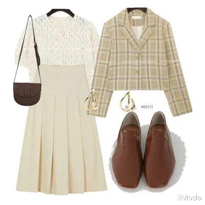 itMode|秋冬高级色通勤穿搭，好看到犯规！