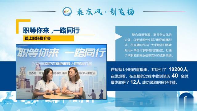 白娘子|大学生就业③丨“家门口”的就业服务 十个街道各有特色