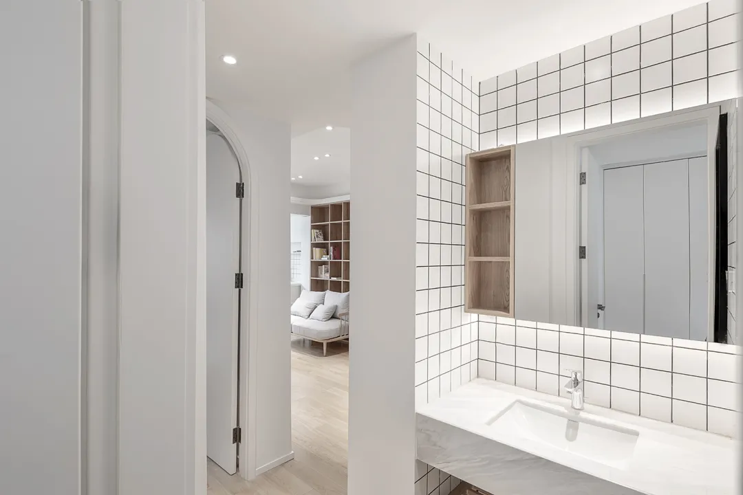 59㎡二手老破小改三室，空间利用到每一寸！