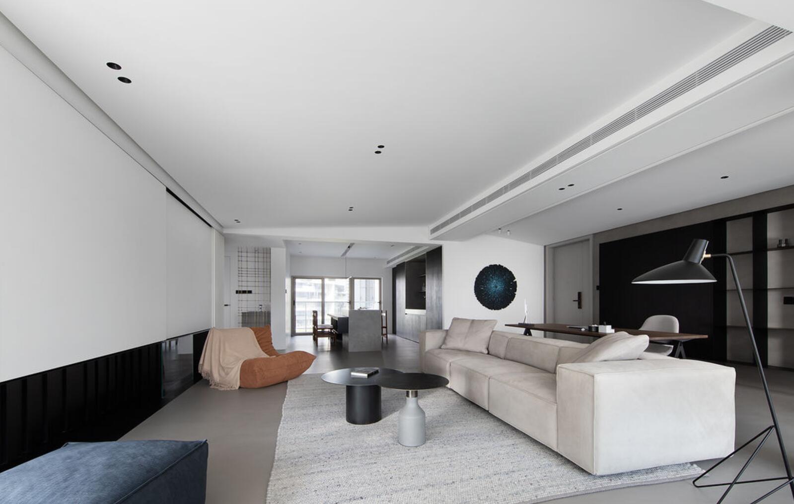 |参观他220㎡大平层，全屋大气有格调，一进门仿佛世界都安静了