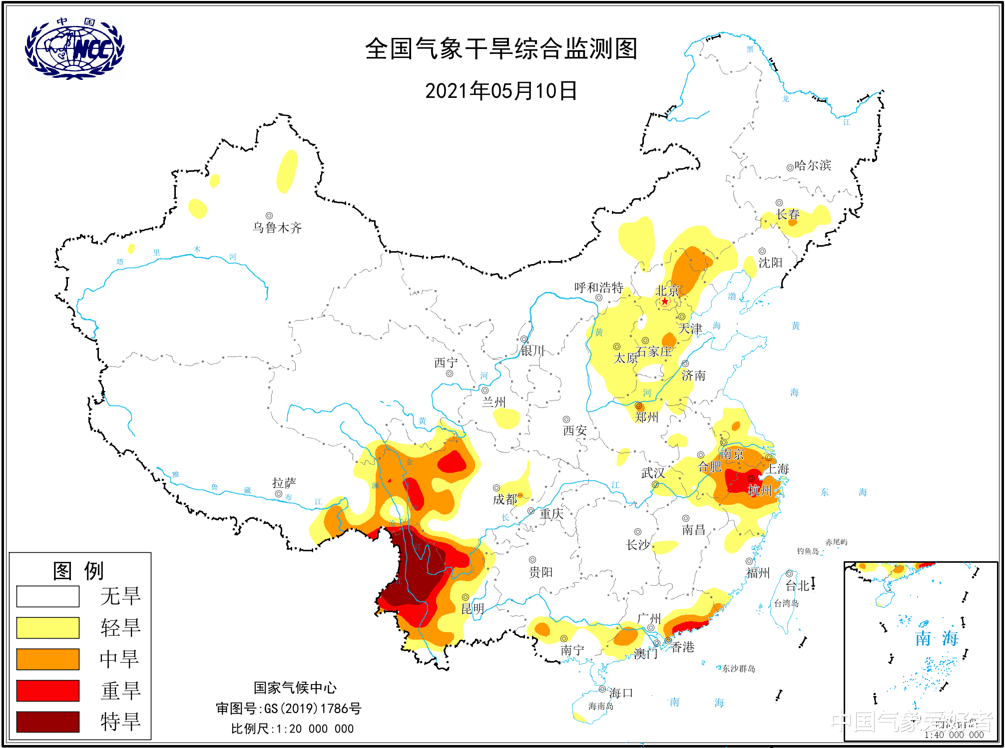 中国气象爱好者 广东福建等注意：夏季风还没迹象！分析：坏事，或致持续炎热少雨