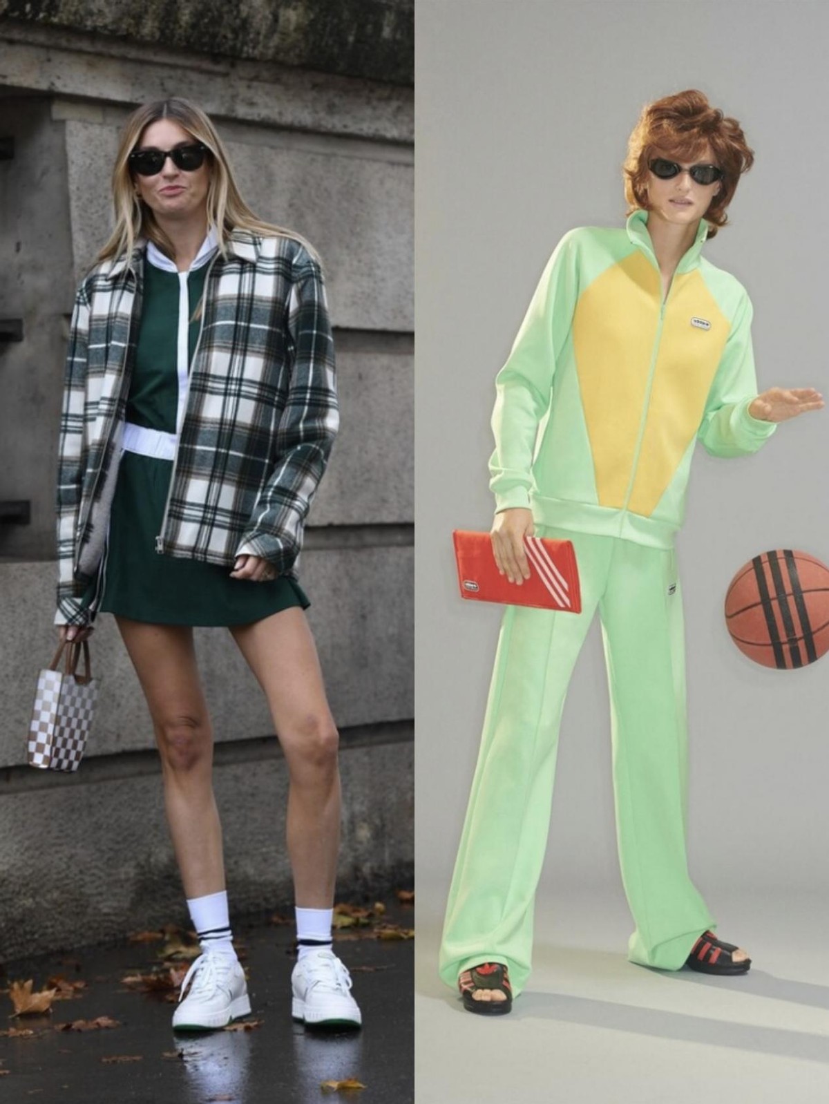 白小白的衣橱 如何将常见的拉链运动服穿出不一样的感觉，看看这些搭配，很有用