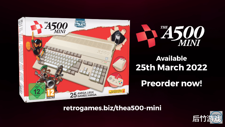 |复古主机Amiga A500 Mini明年3月推出完整授权版，捆绑25款游戏