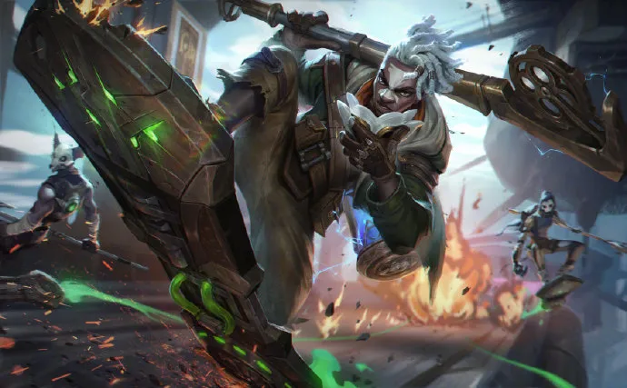 艾克|LOL：传送遭史诗级削弱，14分钟后升级才正常，下路AD狂喜！