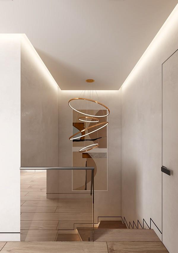 家居解题|110㎡浅色系空间，营造现代空间的精致感！