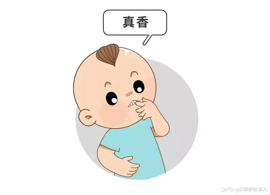 DrKing科学家庭育儿|频繁咬指甲致娃“毁容”!宝妈群热议4大戒断绝招,赶紧试!