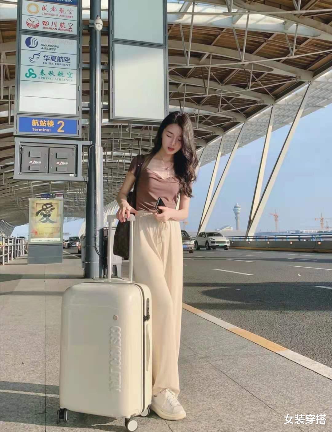 女装穿搭|夏天t恤怎么搭配裤子好看