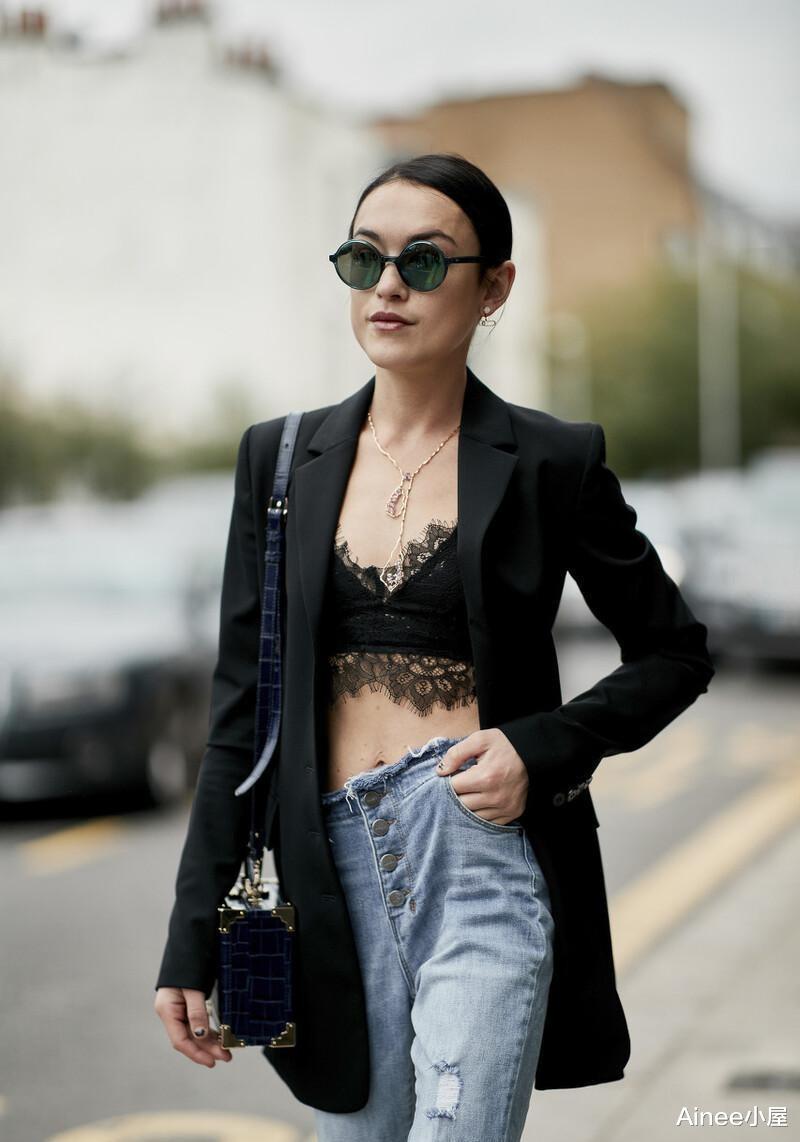 Ainee小屋 换季穿衣别犯愁，西装+牛仔裤才是最IN的开启方式，时髦精教你穿