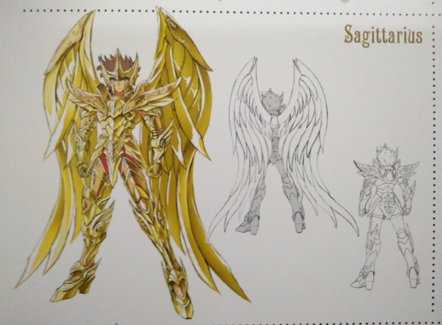 摩羯座|童年回忆之黄金圣衣神话，巨蟹神圣衣整体修改，山羊两个模样