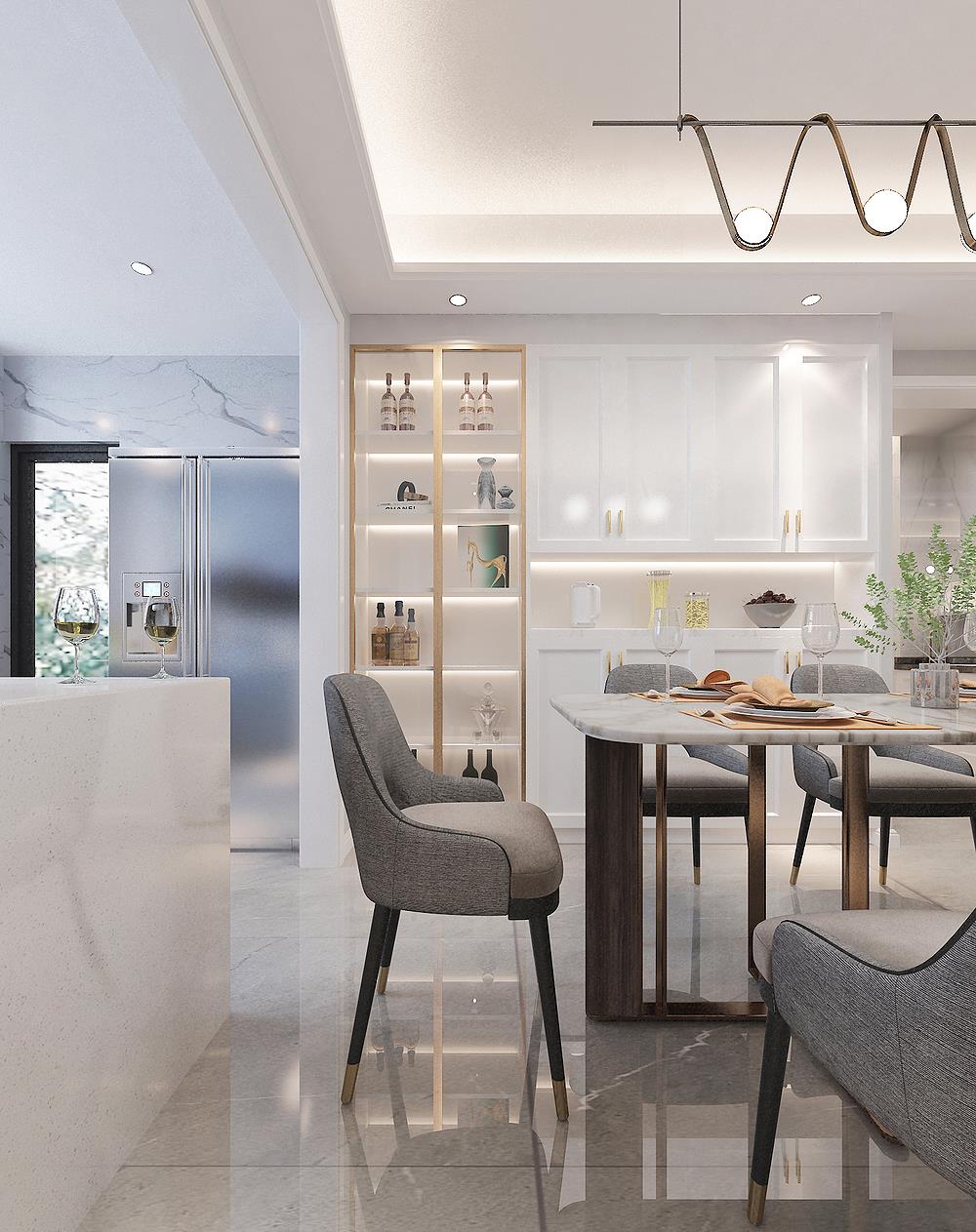 新帝雅|越来越多的人喜欢现代风装修，看了她家之后，我也爱上了，很舒适