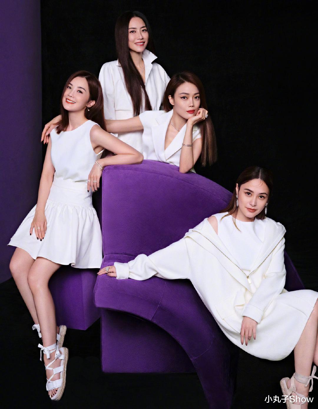 华妃|容祖儿霍汶希Twins合体拍片，四朵金花依旧冻龄，满屏都是高级感