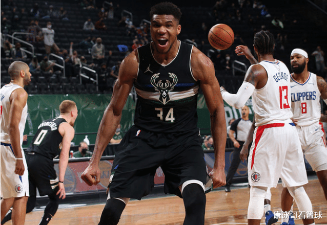 快船隊|狂轟36+14+5！字母哥打瘋了，快船卡椒41+16仍輸球，湖人坐收大禮