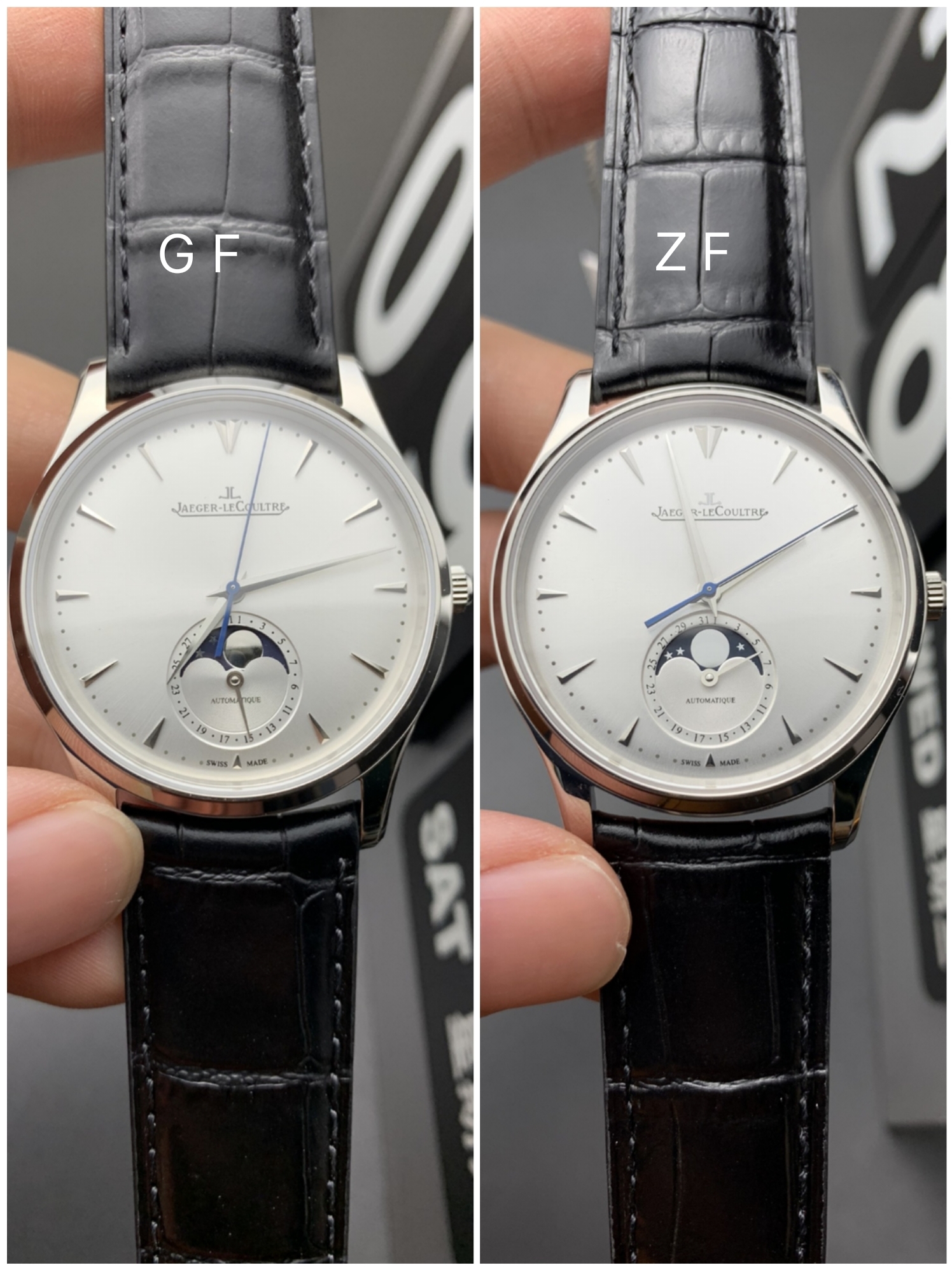 周洁琼 大富说表:GF积家月相对比ZF积家月相高清图文评测