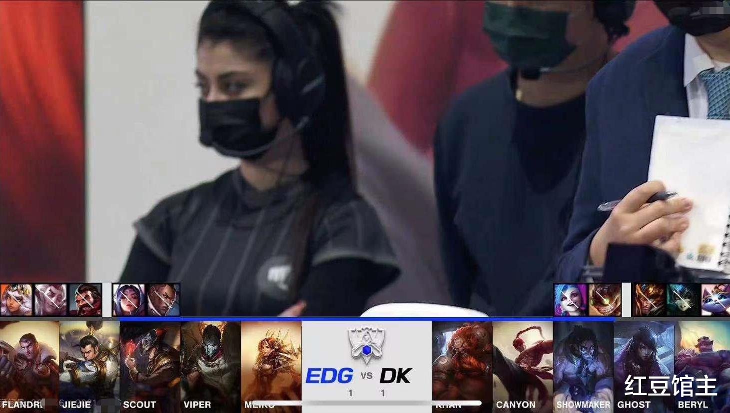 S11全球总决赛：EDG绝望BP被DK连爆两局，jiejie只会一个皇子？