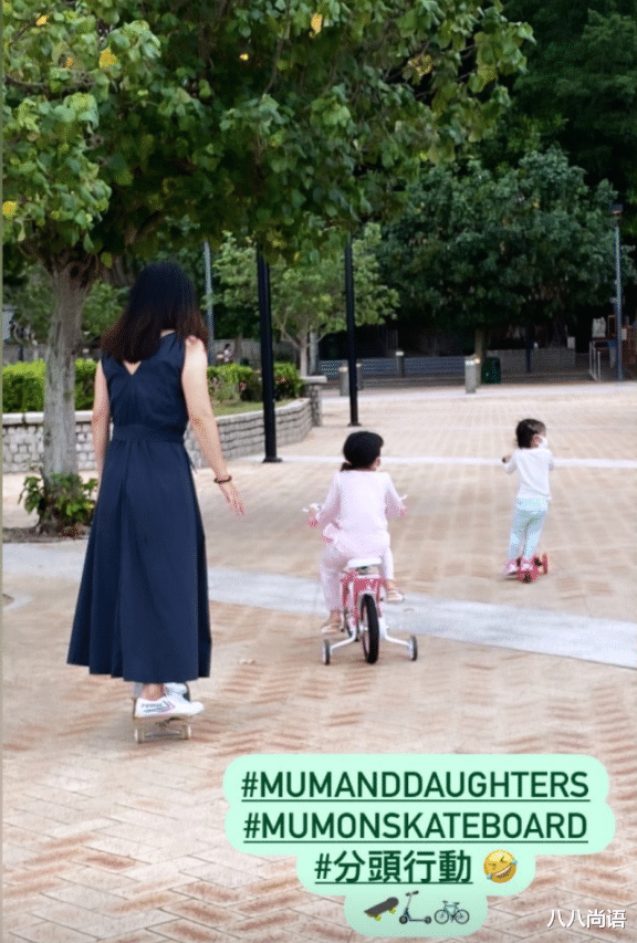 霍启刚|霍启刚带娃参与活动，女儿发型凌乱儿子像留守儿童，郭晶晶看到没